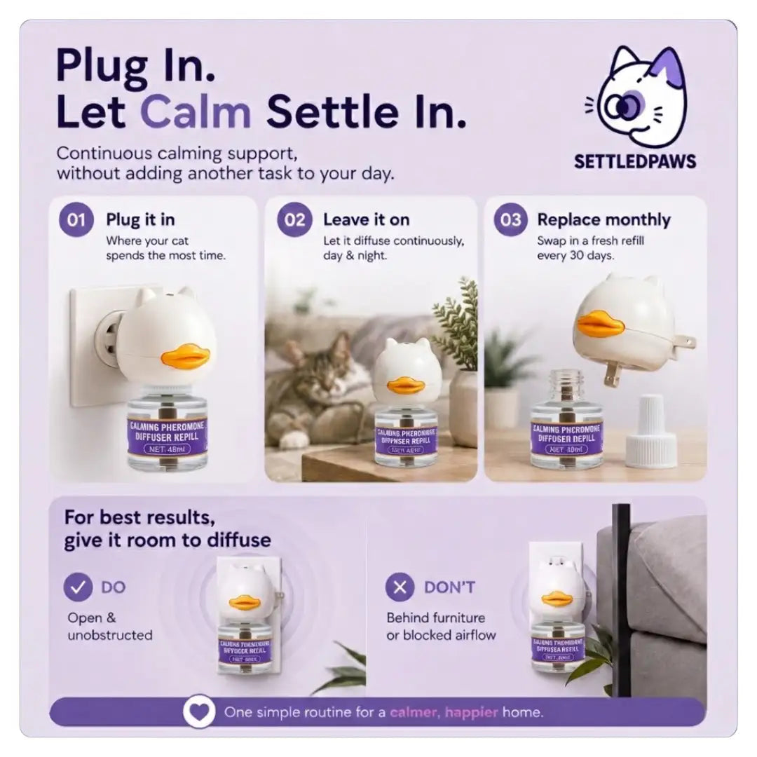 Cats Calming Diffuser Kit