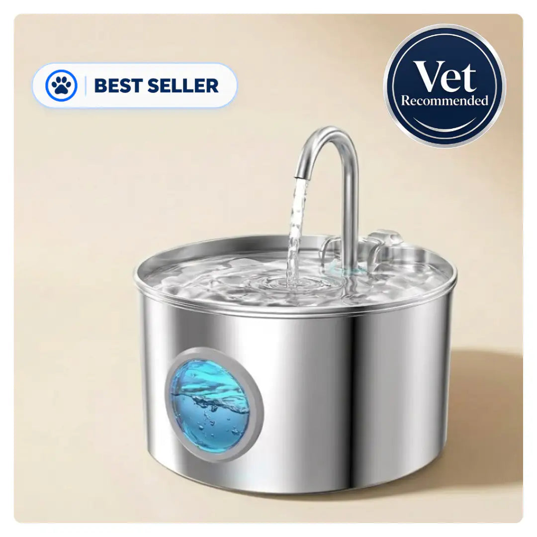 Cat Water Fountain - Stainless Steel